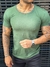 Camiseta Básica Algodão Verde Claro