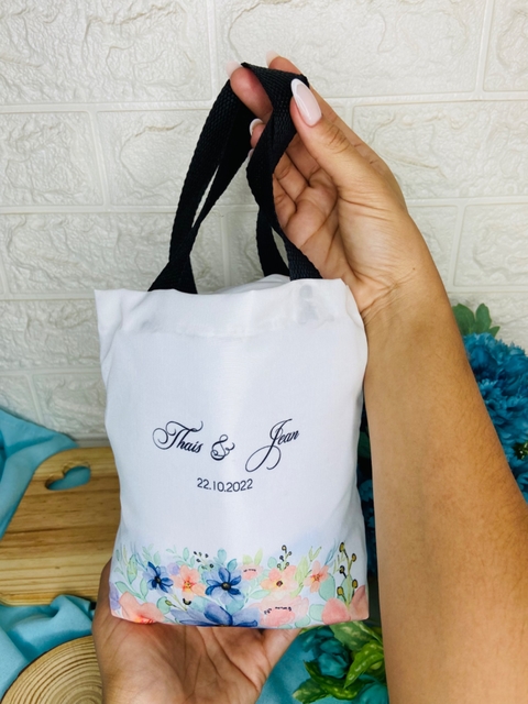 Mini Sacola Ecobag Para Casamento