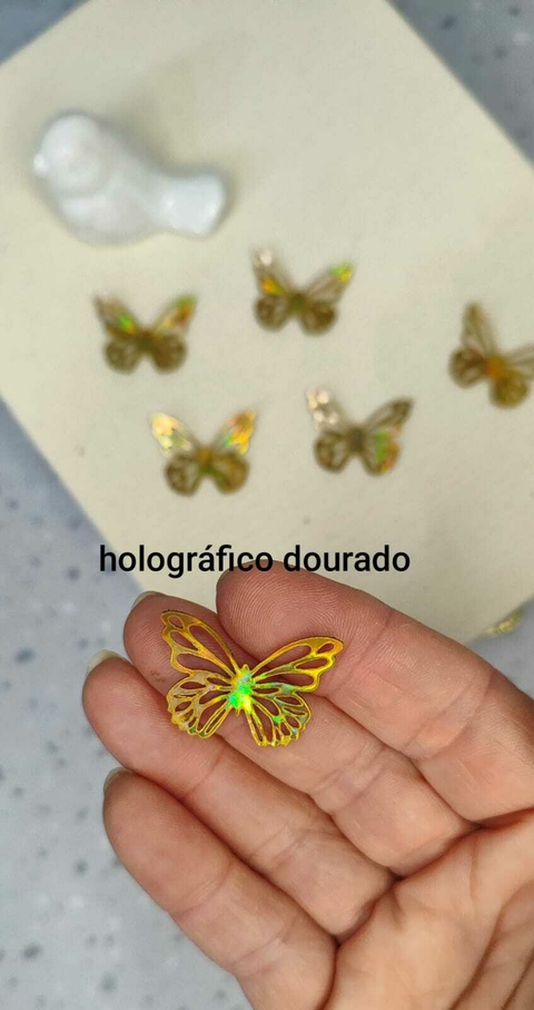 Recorte borboleta vazada MODELO 4