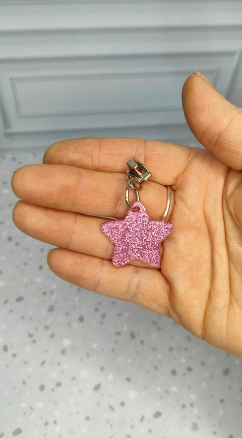 Cursor/Puxador de zíper niquelado N/5 ESTRELA