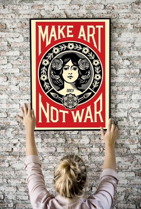 MAKE ART NOT WAR - comprar online