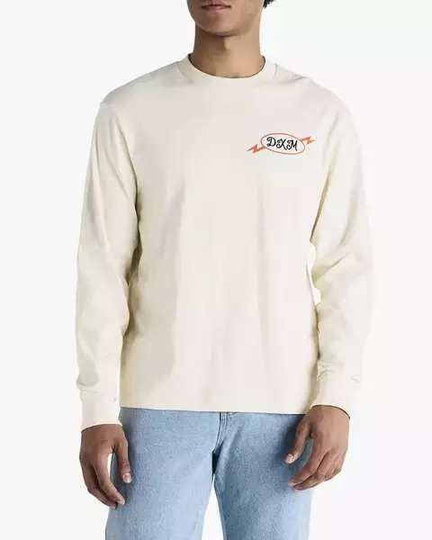 CAMISETA DEUS EX MACHINA BOX FIT MANGA LONGA LOTA