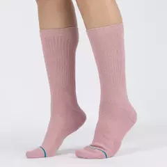 MEIA STANCE ICON DUSTY ROSE