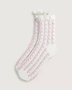 MEIA VANS SERENO LACE CREW