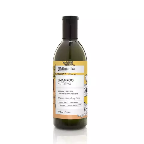 Shampoo BOTANIKA nutritivo - Mango, Almendra y Coco (350 ml) - comprar online