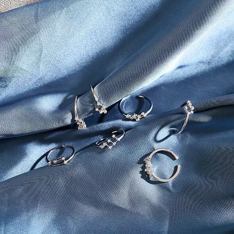 Anéis Constelação de Signos 1pç