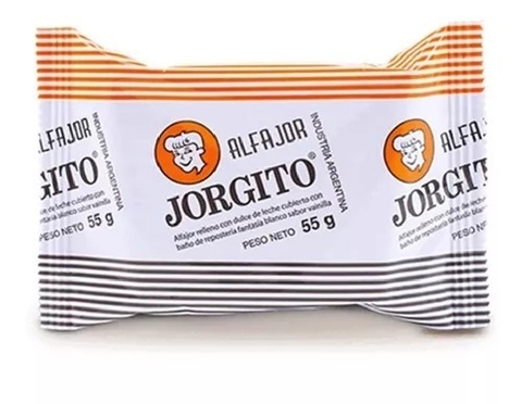 ALFAJOR JORGITO SIMPLE FRUTA (2 UNIDADES)