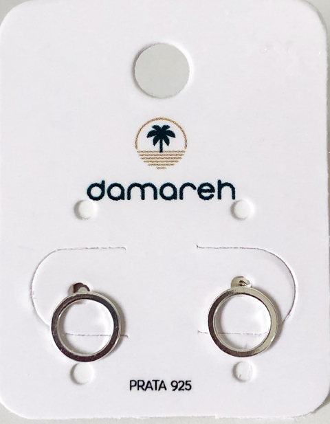 Brinco Círculo P 64439 Prata 925