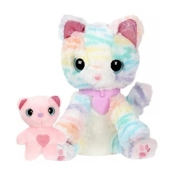 PELUCHE MASCOTA SCRUFF A LUVS MAMA Y BEBÉ - comprar online