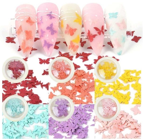 Fimos Mariposas para encapsulado X 1u