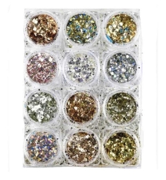 Glitter holograficos Metálic X 12u en internet