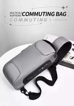 Bolsa de Ombro Masculina, mochila de carregamento.