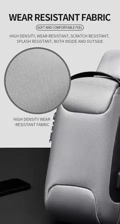 Bolsa de Ombro Masculina, mochila de carregamento.