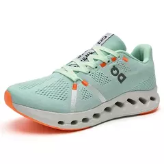 Moda masculina esportes tênis de corrida feminino experimento leve confortável - loja online