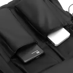 Imagem do Mochila masculina de luxo de alta qualidade 15.6 mochila para laptop de alta cap