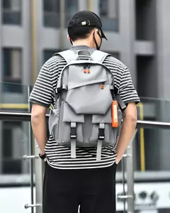 Mochila masculina de luxo de alta qualidade 15.6 mochila para laptop de alta cap na internet