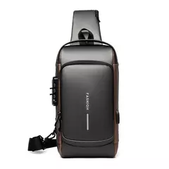 Imagem do Bolsa de Ombro Masculina, mochila de carregamento.