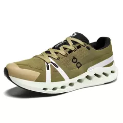 Moda masculina esportes tênis de corrida feminino experimento leve confortável