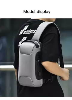 Bolsa de Ombro Masculina, mochila de carregamento. - loja online