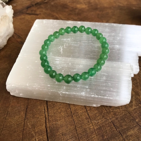Pulseira de quartzo verde