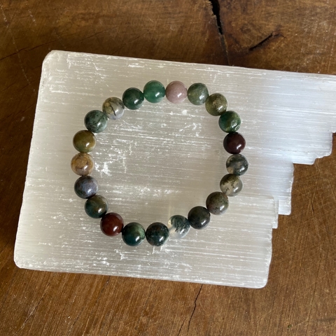 Pulseira de ágata indiana