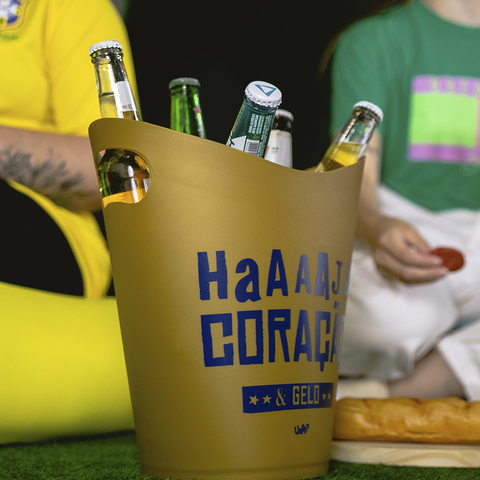 Balde de Gelo Com Alça 6lt - Tô na Área 35879