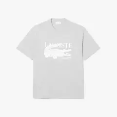 Remera Classic Fit Estampa Jersey Lacoste (10100) - Bugato shops