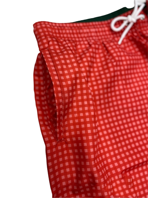 Short De Baño A Cuadros Lacoste (7988)