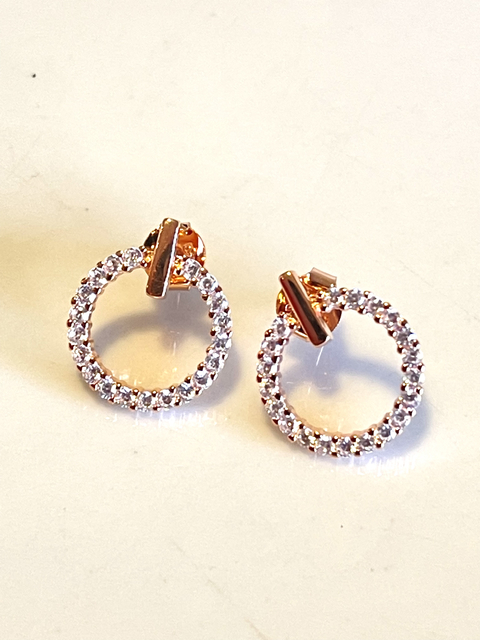 Aro brillo Plata rosa