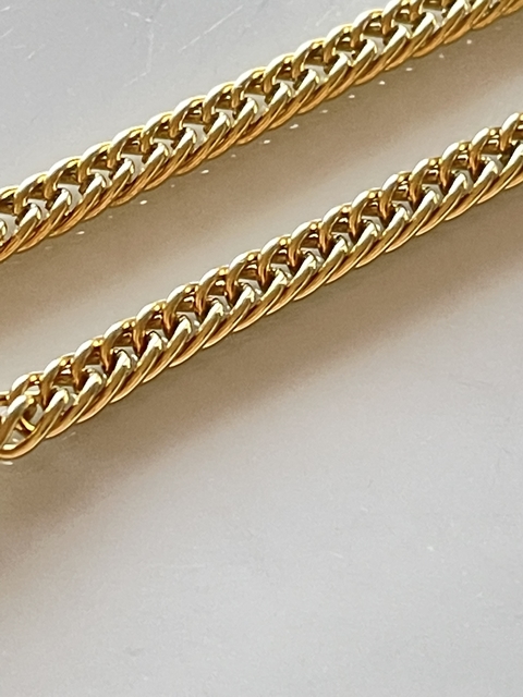 Pulsera acero dorado