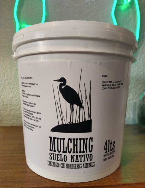 MULCHING SUELO NATIVO (cascarilla de arroz)