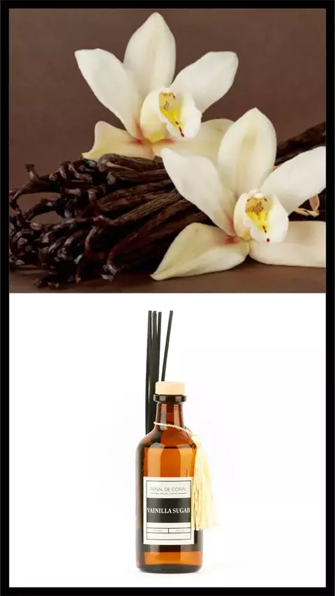 DIFUSOR 200 ml + 7 Varillas VAINILLA SUGAR