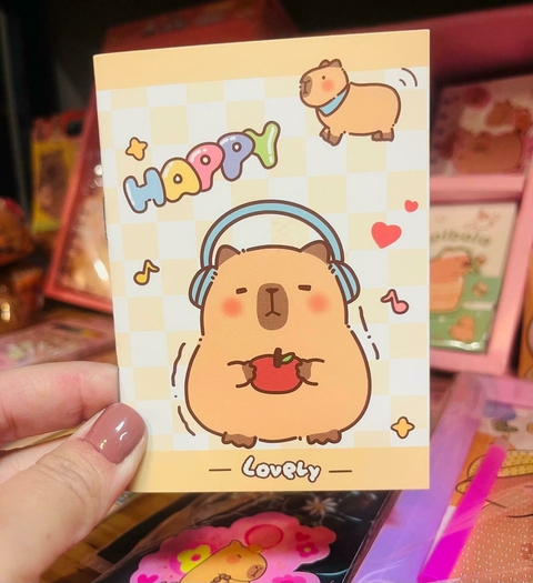 Libretas diseño Capybara