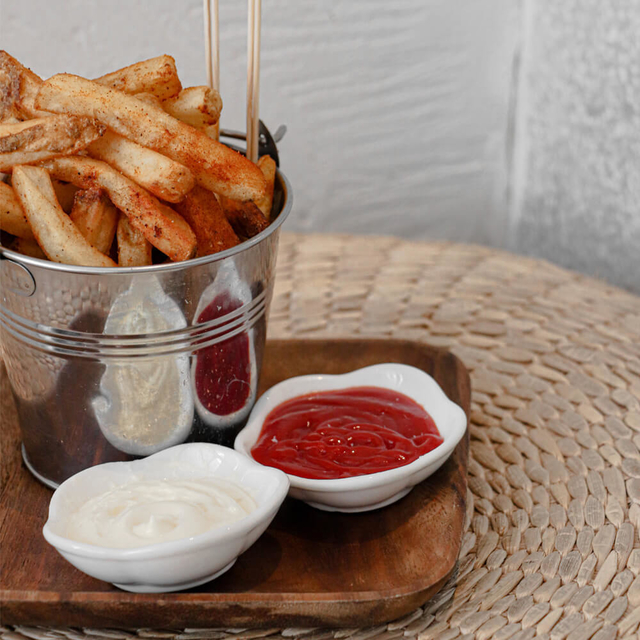 Porção de batata frita