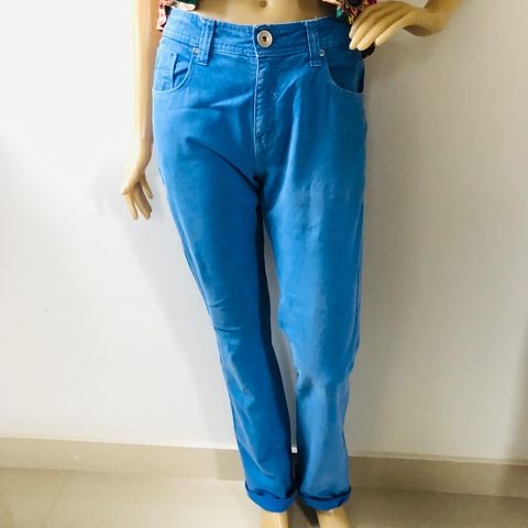 Calça Jeans Mom Azul 38