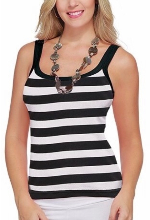 Regata Alcinha Listrada Nova M