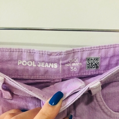 Shorts Jeans Cintura Alta Hot Pants Riachuelo 36 - Brechó Bete Balanço