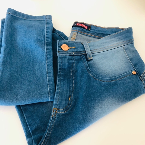 Calça Jeans Skinny Cintura Alta Capitan 40