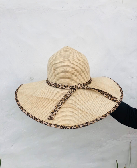 Chapéu de Palha Oncinha Praia Verão
