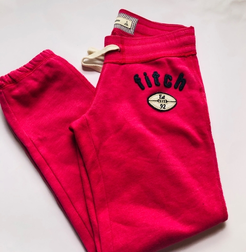 Calça Moletom Infantil Rosa Menina P