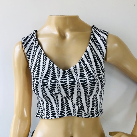 Blusa Cropped Étnica Handbook P