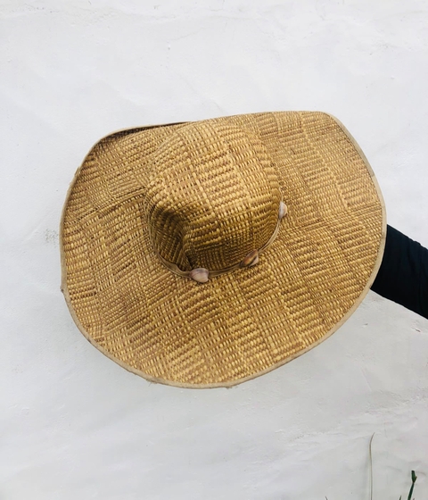 Chapéu de Palha Conchas Praia Verão