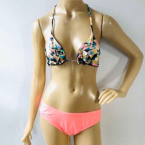 Biquíni Conjunto Cortininha sem Bojo Marisa G