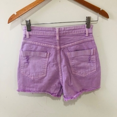 Shorts Jeans Cintura Alta Hot Pants Riachuelo 36 - comprar online