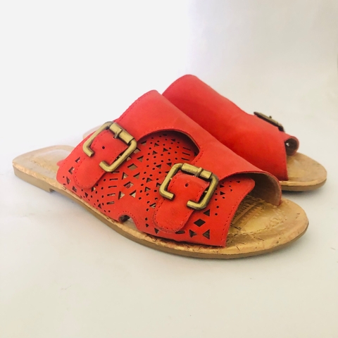 Rasteirinha Laranja Dakota 35