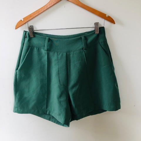 Shorts Alfaiataria Verde M