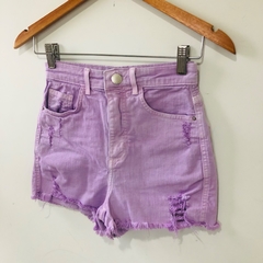 Shorts Jeans Cintura Alta Hot Pants Riachuelo 36 na internet