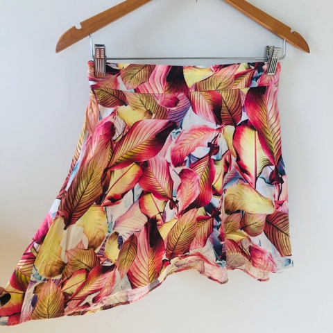 Minissaia Florida Cintura Alta M