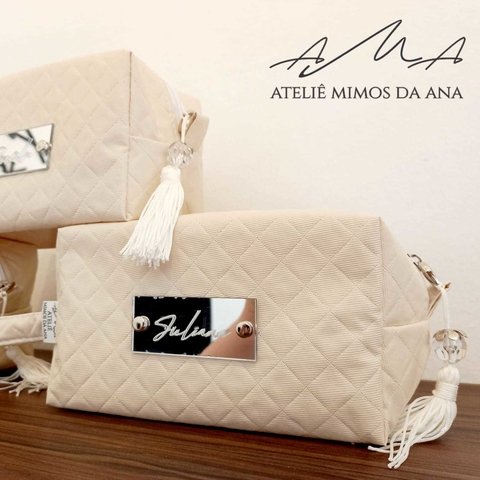 Nécessaire Box com Acrílico