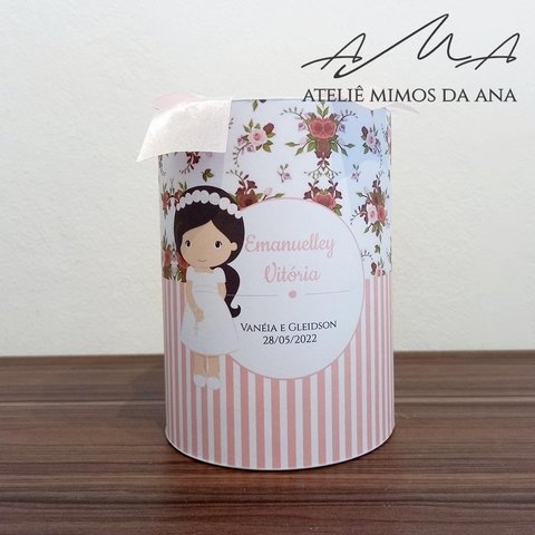 Tubo Lata Menina 10x14